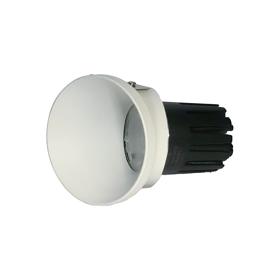 DM202727  Balla 15 Powered by Philips 15W 1350lm 3000K 24° Engine, 350mA, White,Fixed Recessed Wall Washer Spotlight,IP20.